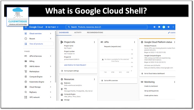 GOOGLE CLOUD SHELL