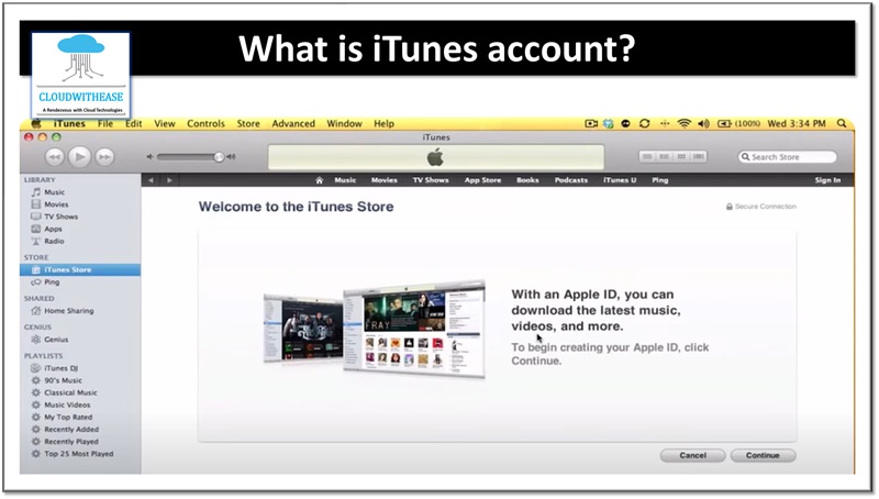 What is iTunes account