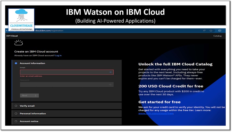 AI-Powered Applications with IBM Watson on IBM Cloud